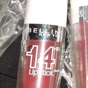 1 for $5 or 3 for $10 Maybelline lipstick